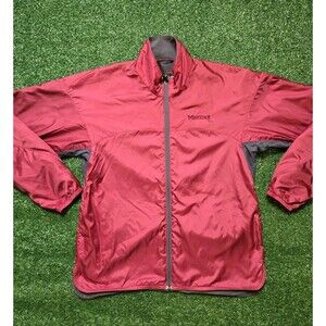 Marmot Nylon Jacket Full Zip Burgundy (Women's Medium)